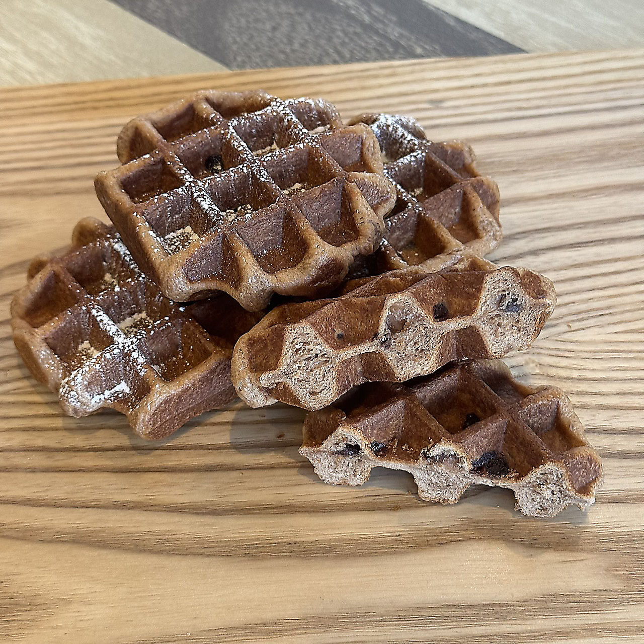 Blauw ショコラワッフル！