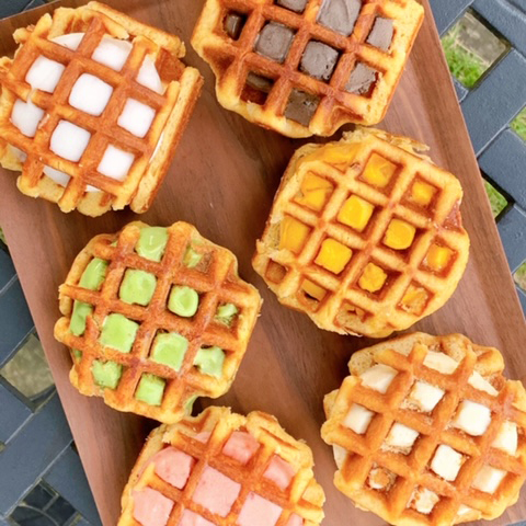 Blauw アイスワッフル